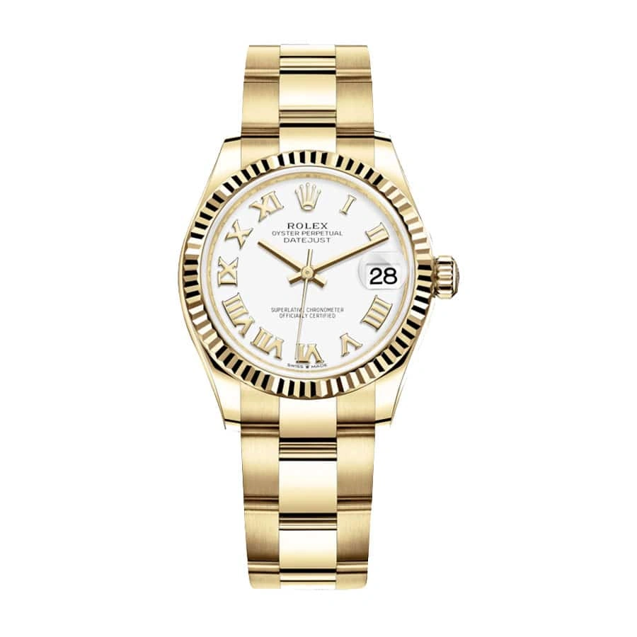 Rolex Datejust 278278 Yellow Gold Fluted Bezel Top Replica 1: Snug 663