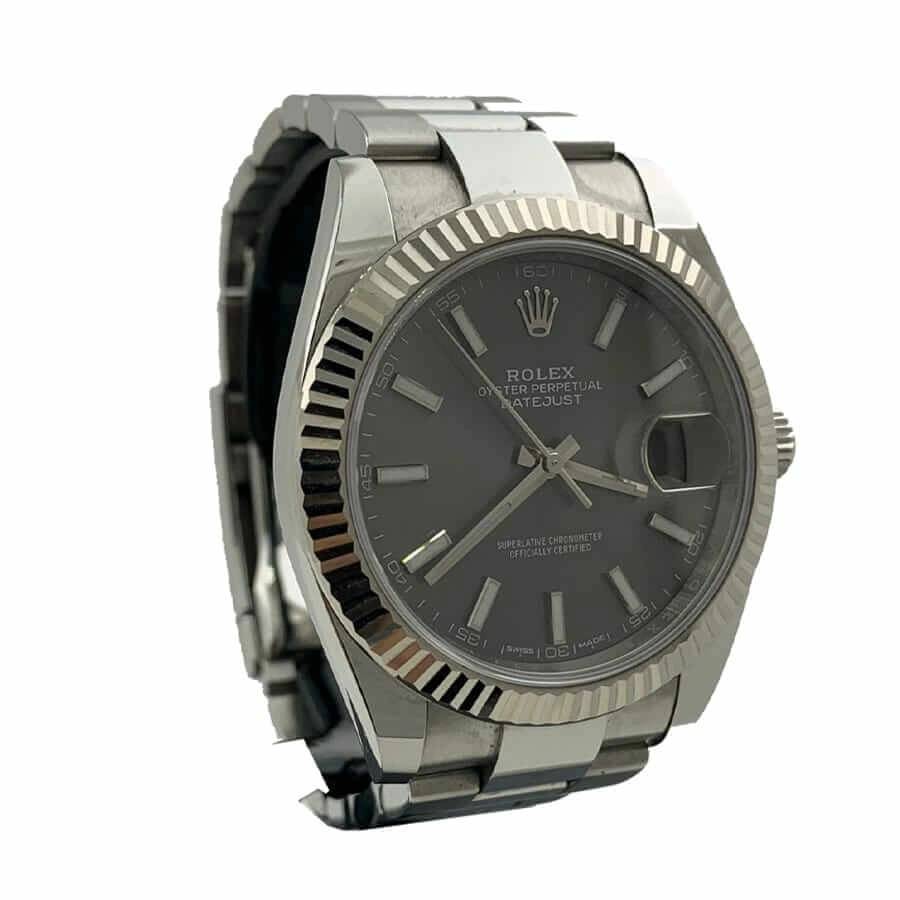 Reptime EyeCatching Rolex Datejust Rhodium Dial 126334-0013 Handcrafted Clone Quality 683