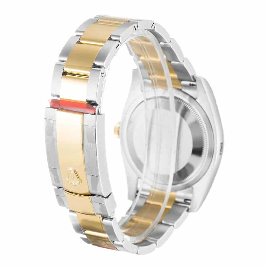 Reptime Rolex Datejust Yellow Gold Black Dial 116203 “Oyster” Master Clone Quality Functional 691