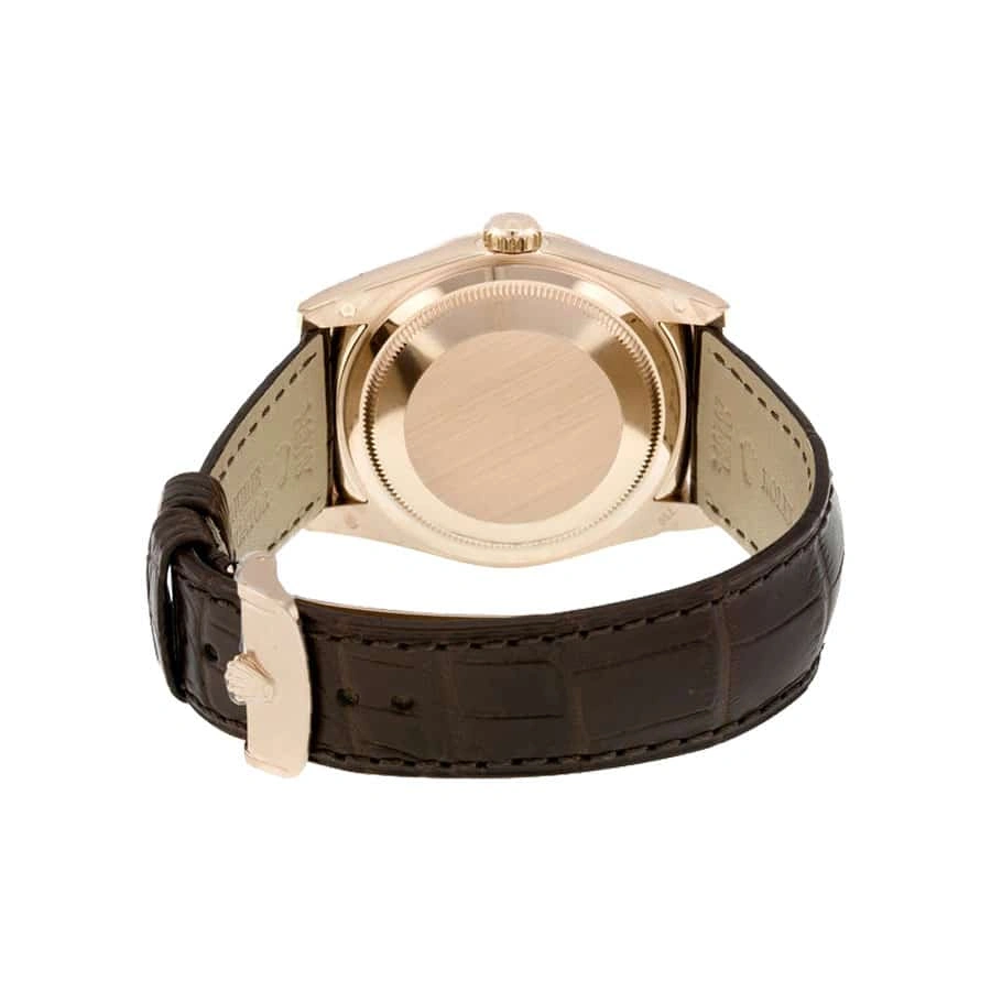 Reptime Affordable Rolex Day-Date 118135-0002 “Brown Dial” Detailed Replica 695