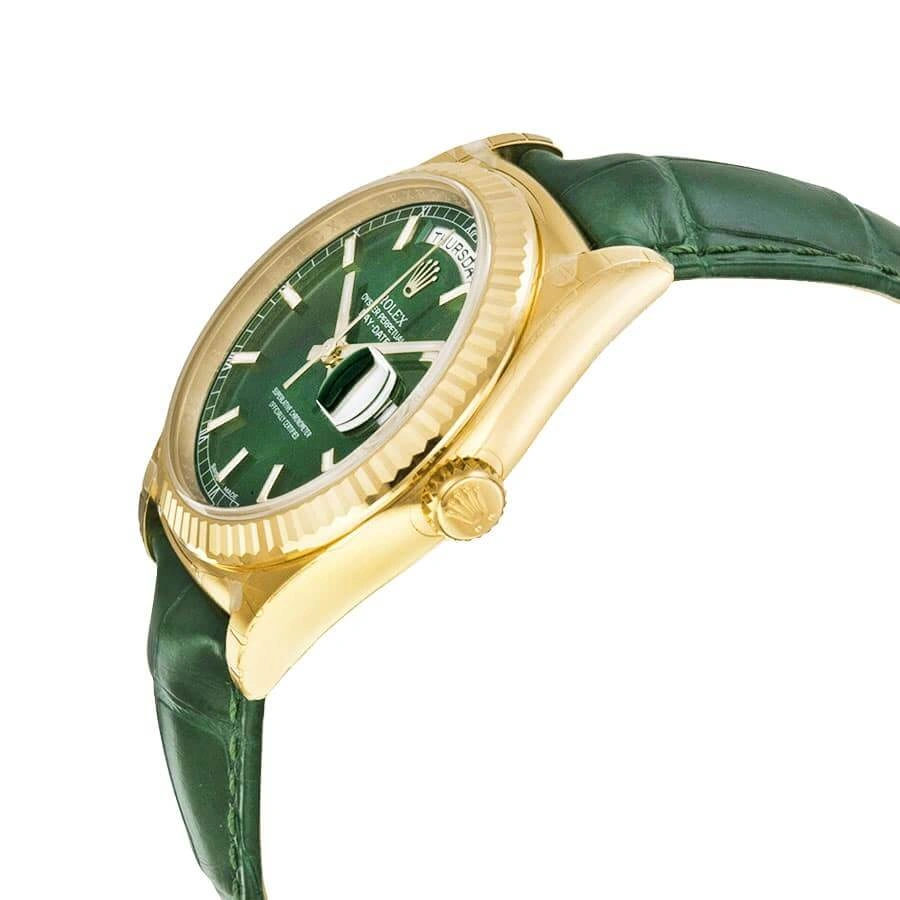 Reptime SunProtective Rolex Day-Date 118138-0003 “Green Dial” Superior Replica 700