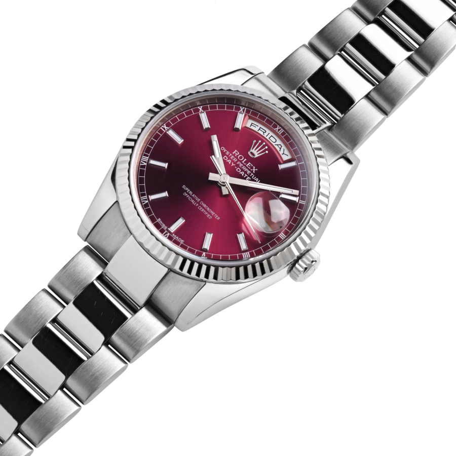Reptime Classic Rolex Day-Date 118239 “Cherry Dial” Master Replica 1: 958