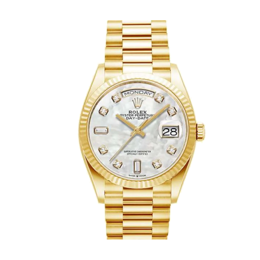 Rolex Day-Date 128238 “Mother of Pearl” Swiss Super Clone Comfortable 703