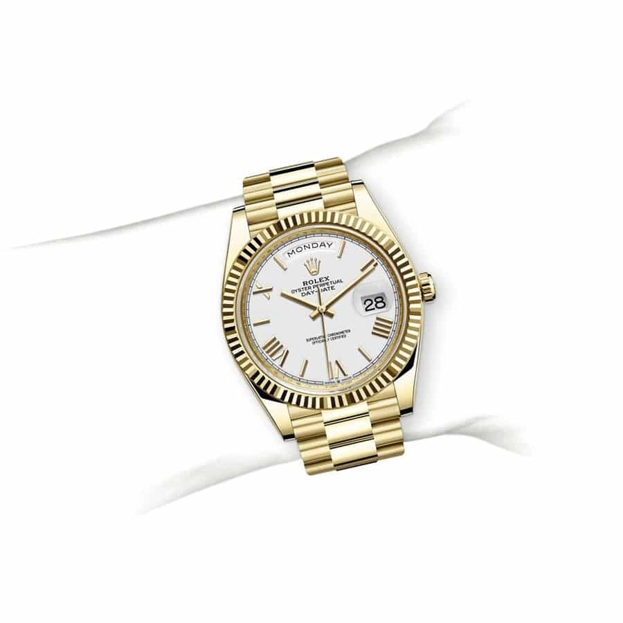 Reptime Rolex Day-Date 218238 “Presidential” Ultra Fine Replica Stretchable 711