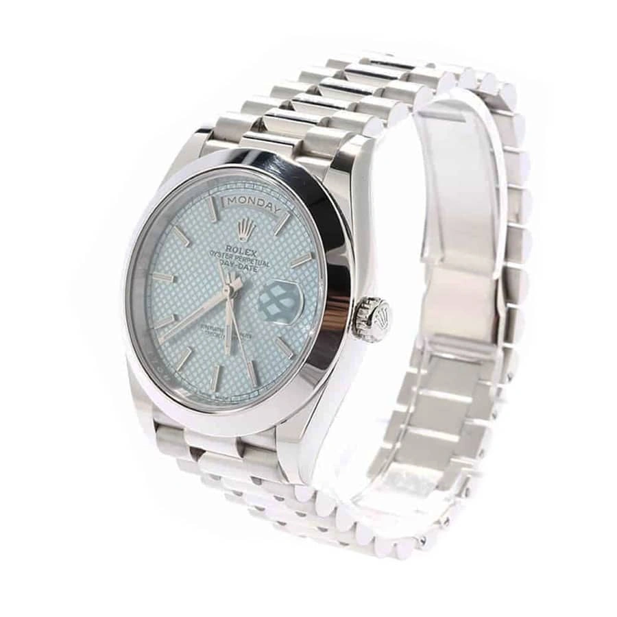 Reptime Effortless Rolex Day-Date 228206 “Ice Blue Baguette”  Duplicate 720