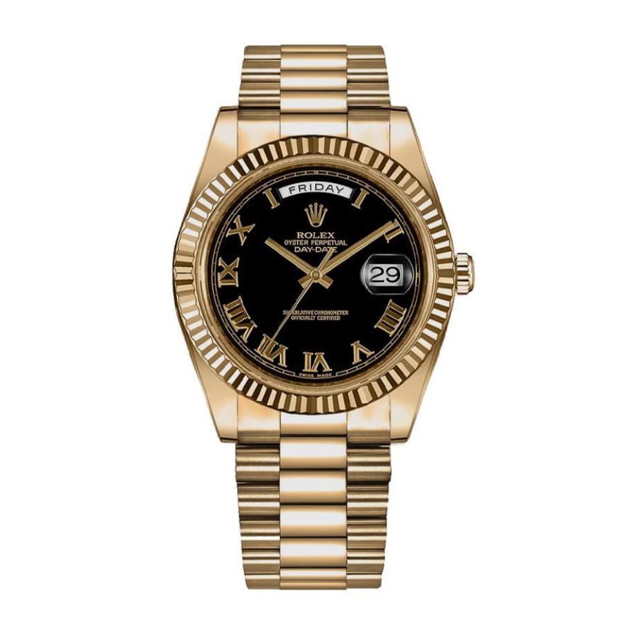Rolex Day-Date 228235 “Black Everose Gold” Ultimate Clone Quality EasyMatch 722