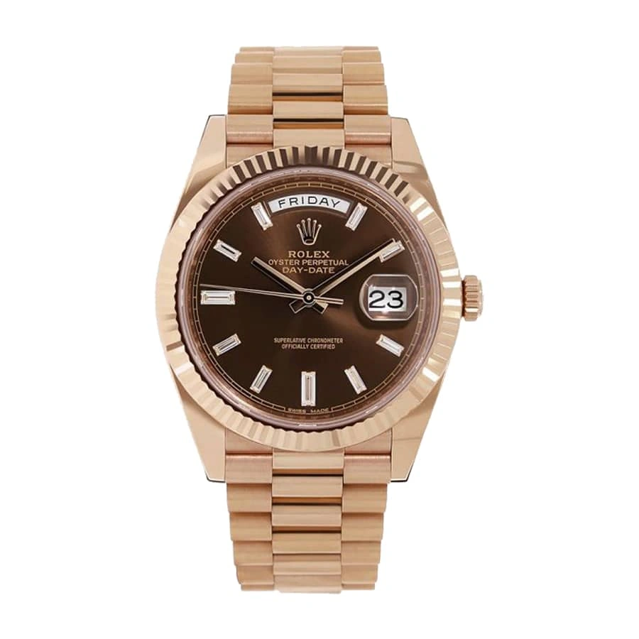 Rolex Day-Date 228235 “Chocolate Dial” Luxury Clone Quality Trendy 724