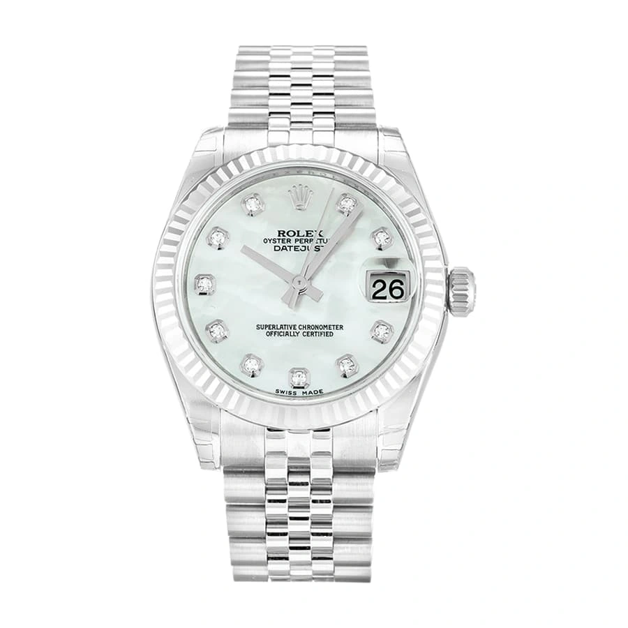 Reptime Bold Rolex Day-Date 228235 “White Dial” Signature Replica 1: 728