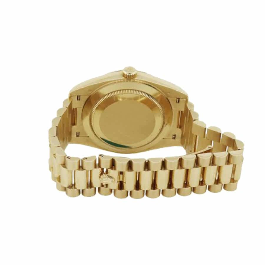 Reptime Reliable Rolex Day-Date 228238-0004 “Diagonal Silver”  Duplicate 738