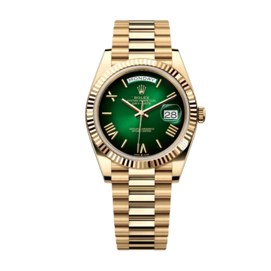 Reptime Lightweight Rolex Day-Date 228238 “Green Ombre” Exact Duplicate Quality 956