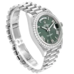 Reptime Rolex Day-Date 228238 “Olive Green” Mirror Replica 1: Functional 735