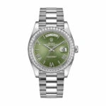 Reptime Rolex Day-Date 228238 “Olive Green” Mirror Replica 1: Functional 735