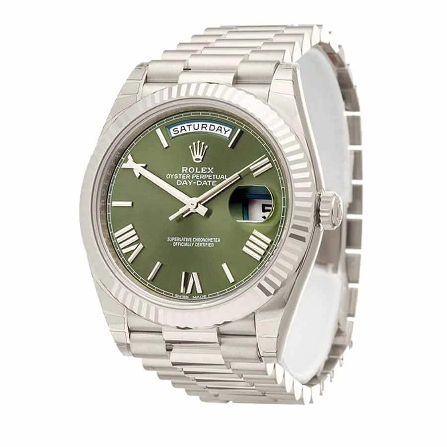 Reptime TimelessDesign Rolex Day-Date 228239-0033 “Green Dial” Ultra Fine Replica 747