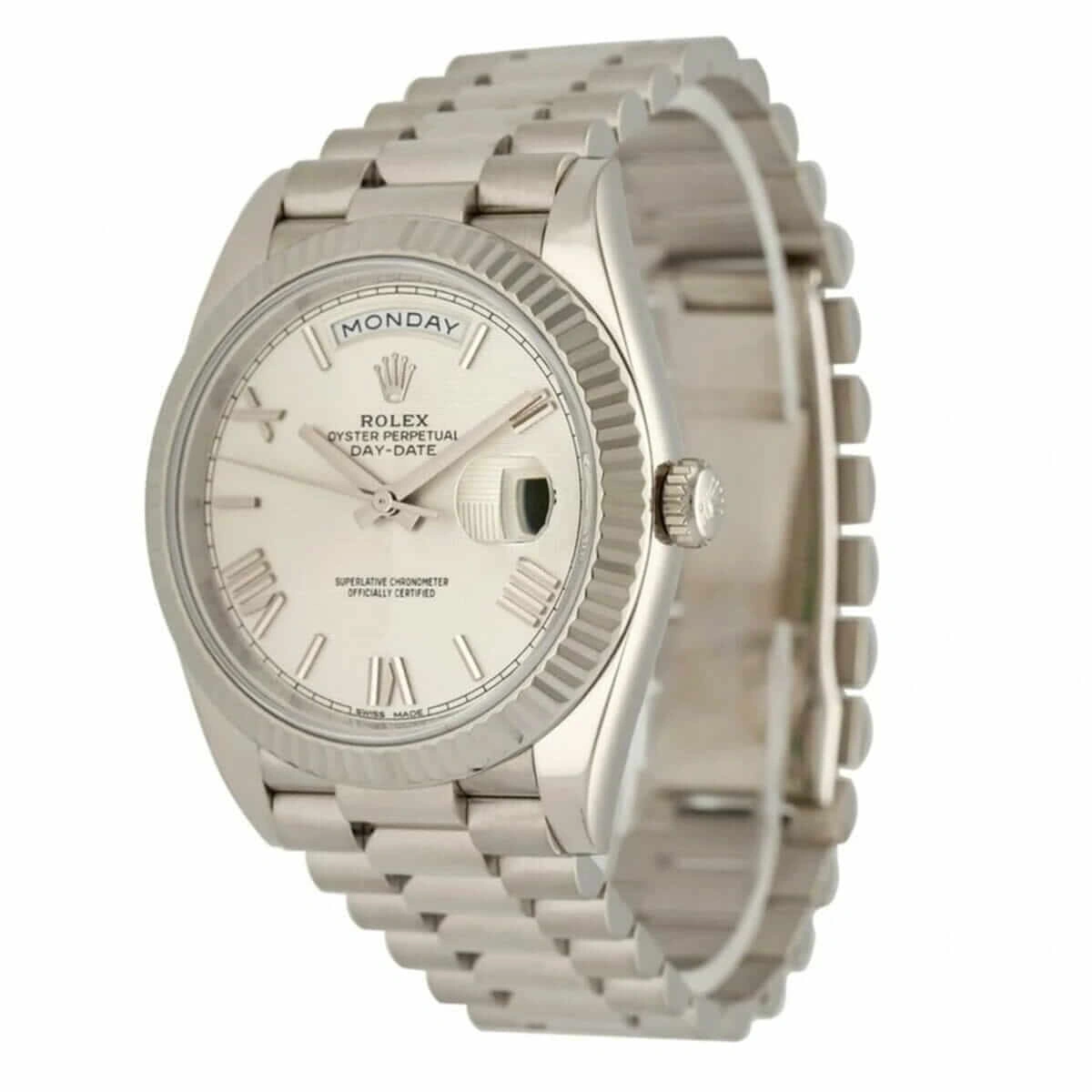 Reptime Rolex Day-Date 228239 “White Gold” Next Level Replica Lightweight 742