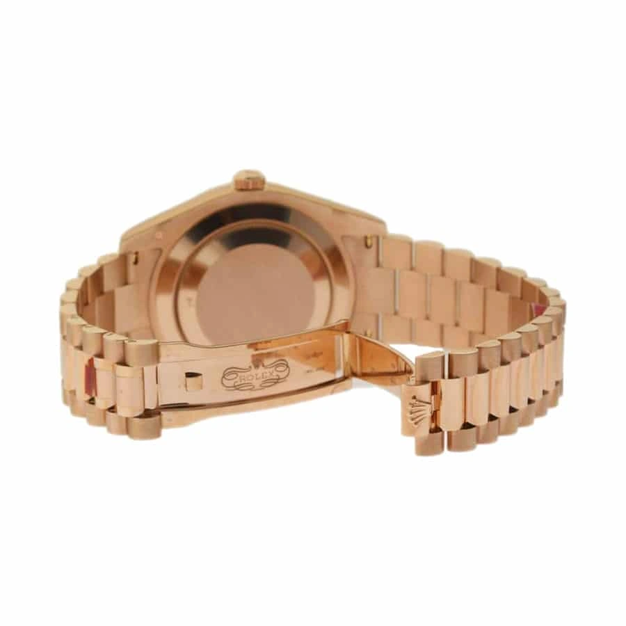 Reptime Minimalist Rolex Day-Date II 218235 “Black Dial”  Replica 1: 751