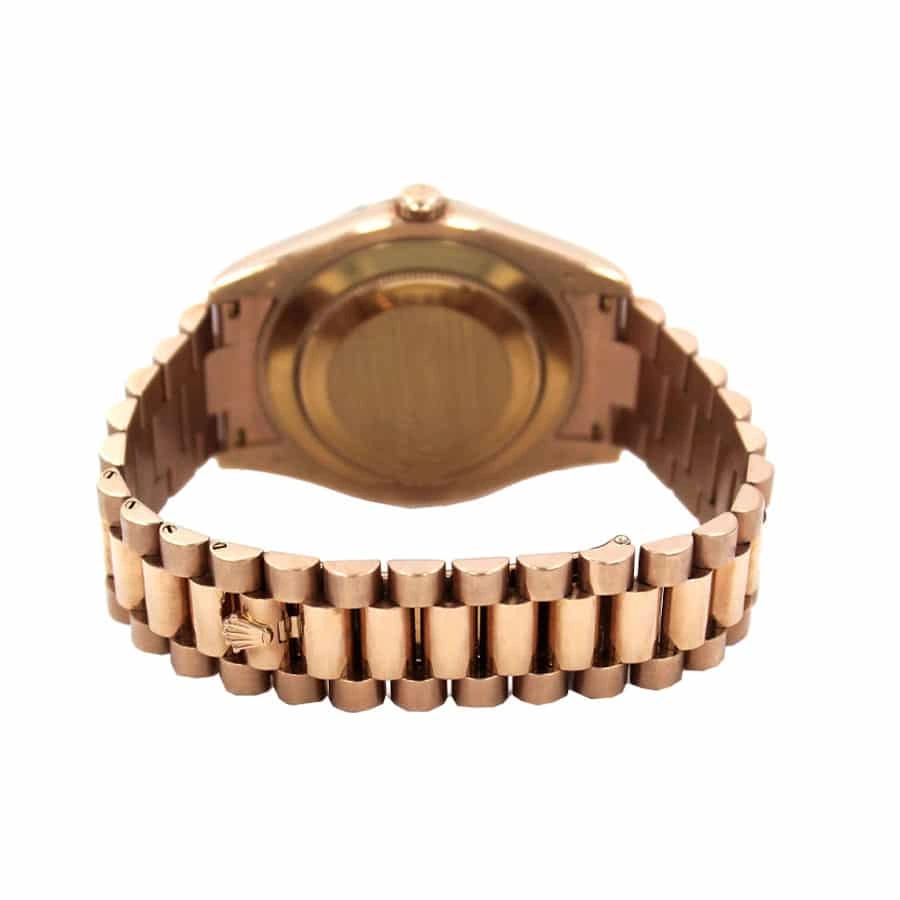 Reptime Minimalist Rolex Day-Date II 218235 “Black Dial”  Replica 1: 751