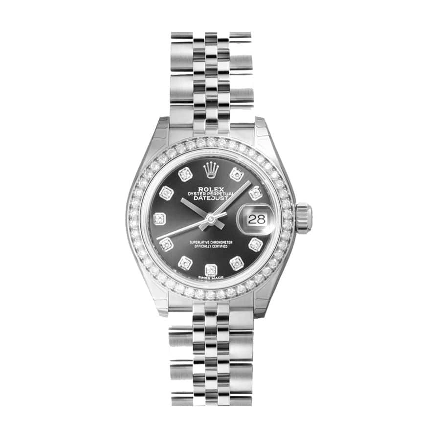 Reptime Rolex Day-Date White Diamond 228349RBR First-Class Clone Chic 1091