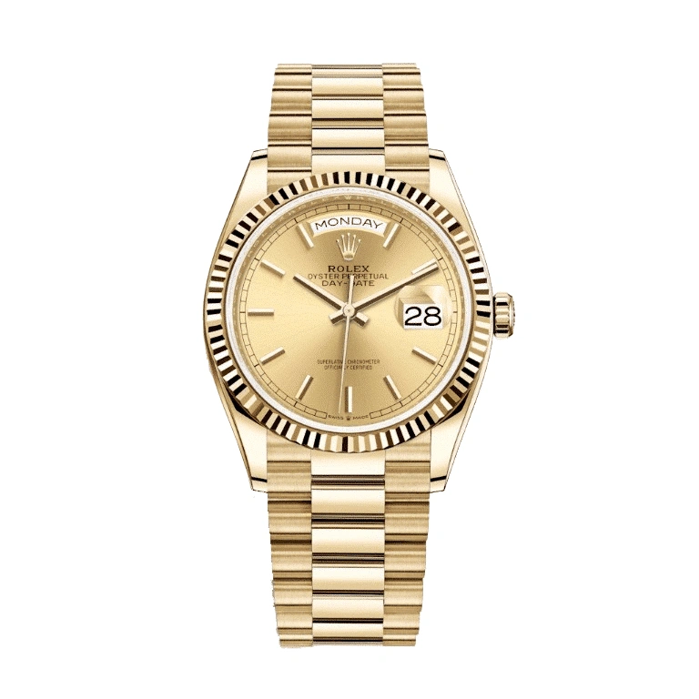 Affordable Rolex Day-Date “Yellow Gold” 228238-003 Pro Clone 1: 693