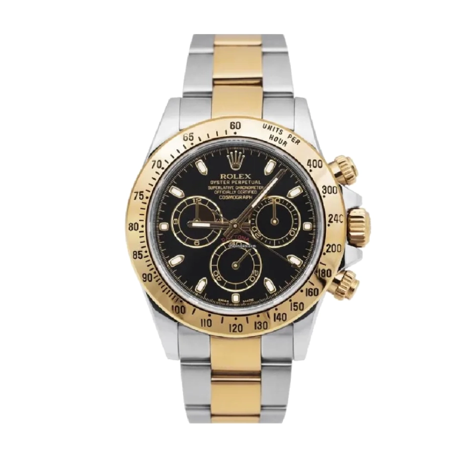 Premium Rolex Daytona 116523 “Black Rolesor” Signature Replica 1: 777