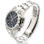 Reptime NewStyle Rolex Daytona Cosmograph 116509 “White Gold Blue Dial” Mirror Clone Quality 780