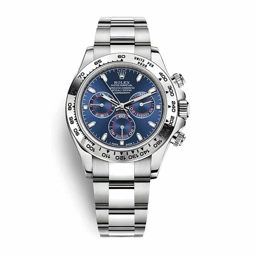 NewStyle Rolex Daytona Cosmograph 116509 “White Gold Blue Dial” Mirror Clone Quality 780