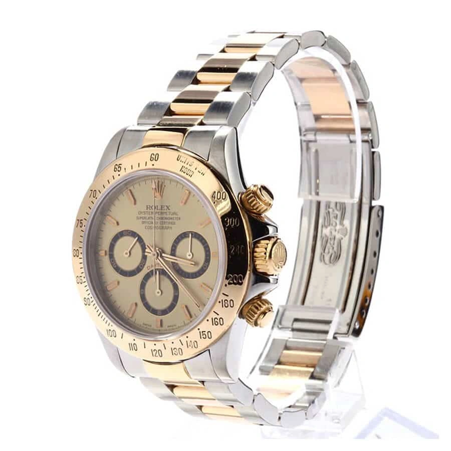 Reptime Sleek Rolex Daytona Cosmograph 16523 “Yellow Gold” Elite Clone Edition 787