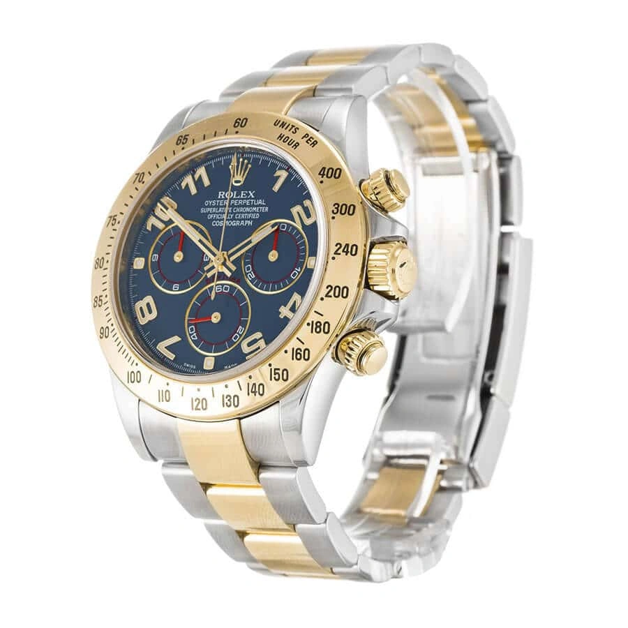 Reptime Sophisticated Rolex Daytona “Yellow Gold” 116508-0004 Signature Replica 1: 763