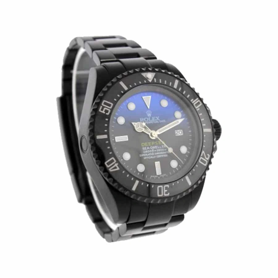 Reptime OdorResistant Rolex Deepsea Sea-Dweller “Black PVD D-Blue” 116660 Super Clone Edition 793