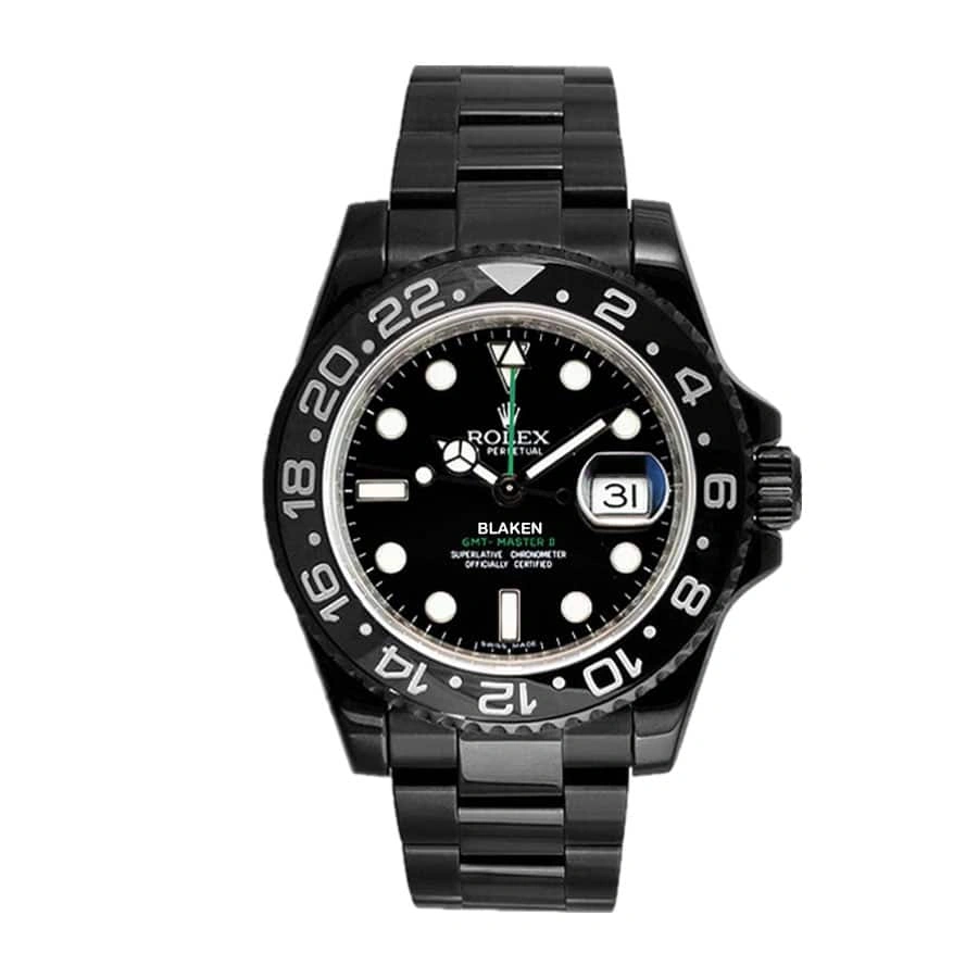 EyeCatching Rolex GMT-Master II 116710 “Blaken DLC-PVD” High-End Replica 1: 804
