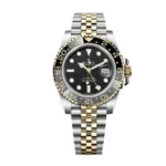 Reptime Rolex GMT-Master II 126718GRNR “Yellow Gold Jubilee” Precision Replica Edition Sleek 822