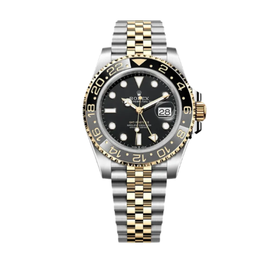 Rolex GMT-Master II 126718GRNR “Yellow Gold Jubilee” Precision Replica Edition Sleek 822