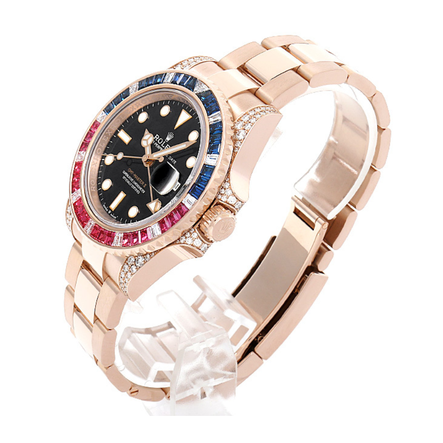Reptime Rolex GMT-Master II 126755SARU “Diamond Bezel” True to  Copy Timeless 827