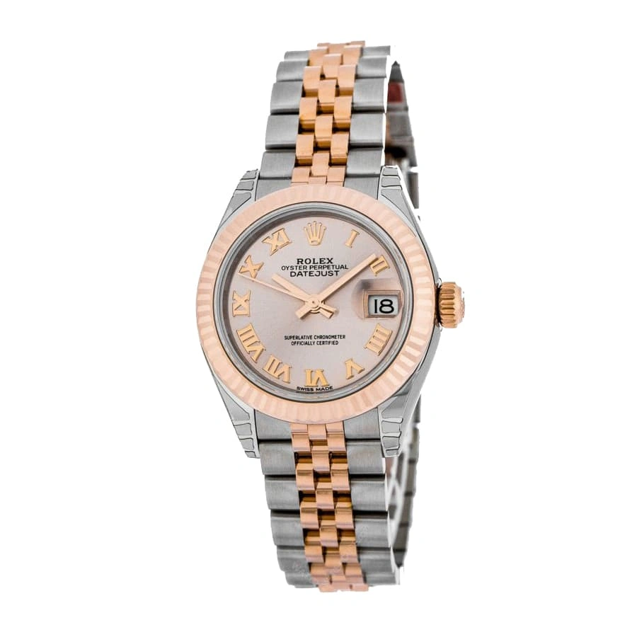 Reptime Chic Rolex Lady-Datejust 279171 Everose Chocolate Dial Exclusive Clone Edition 836