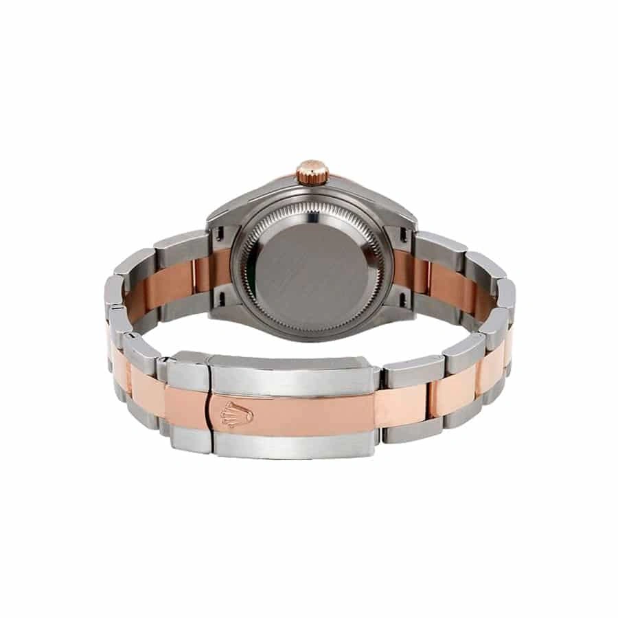 Reptime Modern Rolex Lady-Datejust 279381RBR Everose Gold Diamond Bezel Precision Clone 1099