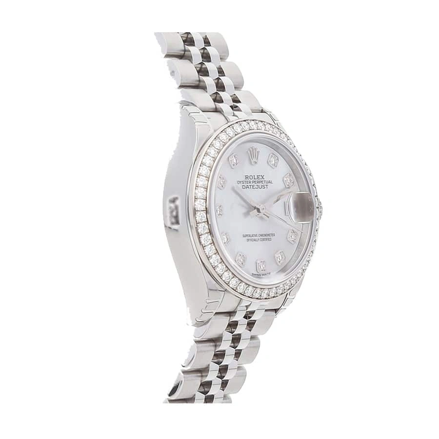 Reptime MoistureWicking Rolex Lady-Datejust 279384 Mother of Pearl Diamond Top Grade Clone 1: 1103
