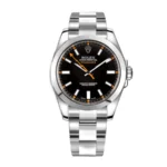 Reptime Functional Rolex Milgauss 116400 “Black Dial” Supreme Replica Edition 855