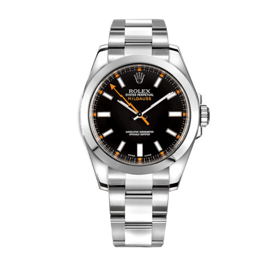 Functional Rolex Milgauss 116400 “Black Dial” Supreme Replica Edition 855