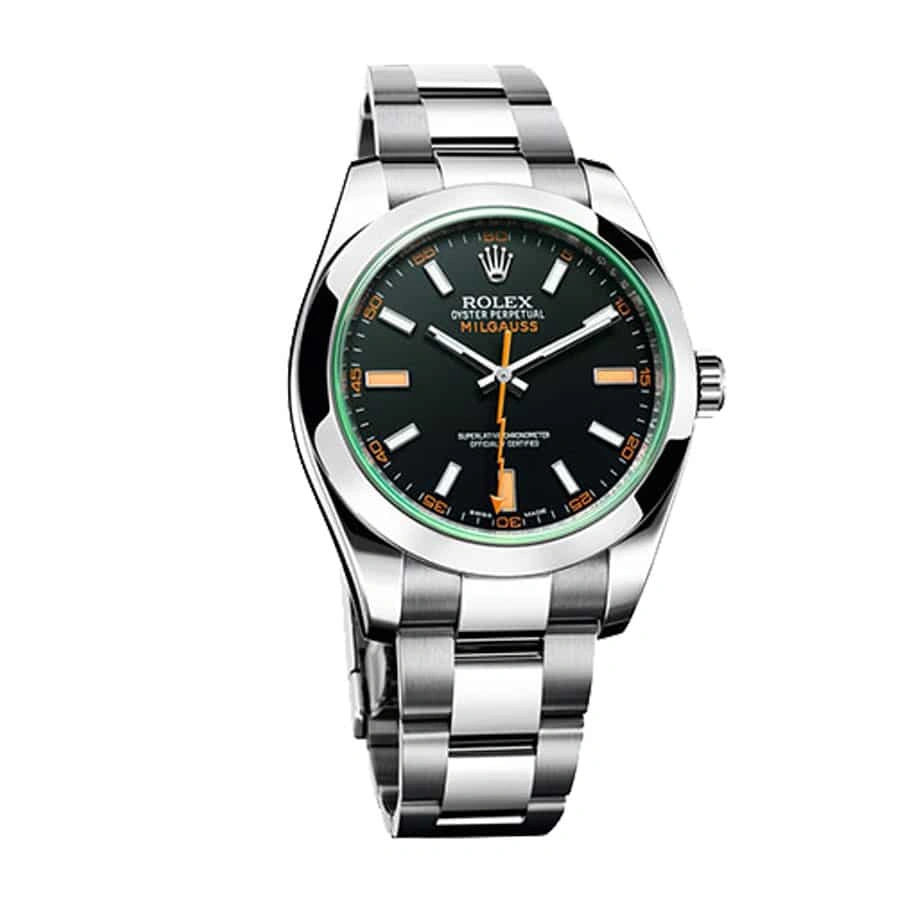 Reptime Upgraded Rolex Milgauss 116400GV “Green Crystal” Exceptional Replica 1: 852
