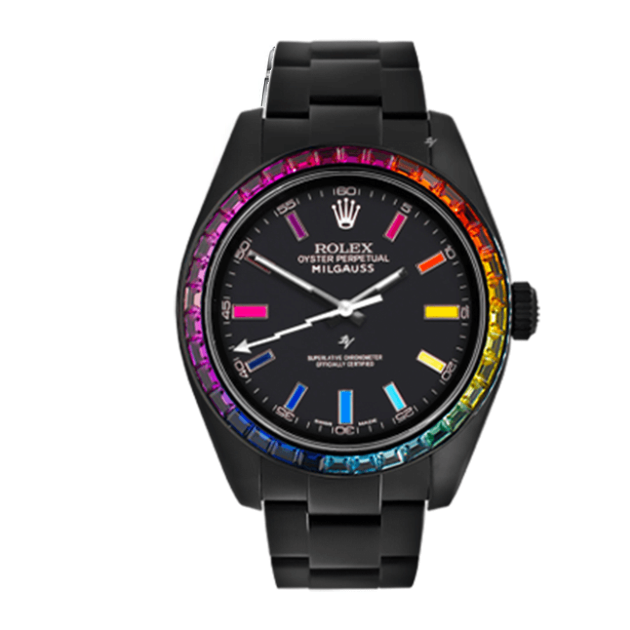 Rolex Milgauss 116400GV “Sapphire Bezel” First-Class Clone Premium 849