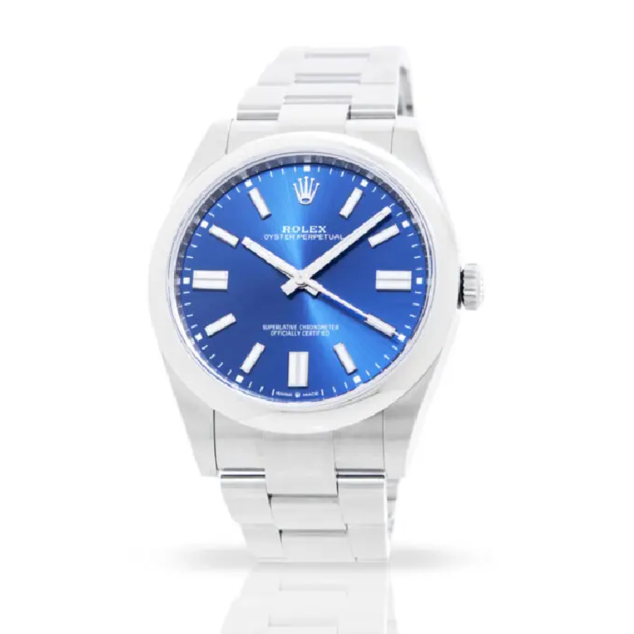 Reptime Rolex Oyster Perpetual 124300-0001 “Blue Dial” Exact Clone 1: Contemporary 864