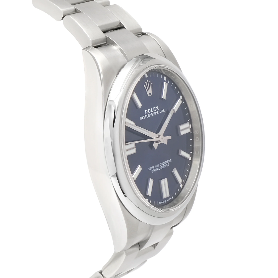 Reptime Rolex Oyster Perpetual 124300-0001 “Blue Dial” Exact Clone 1: Contemporary 864