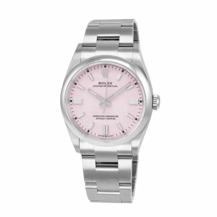 Reptime Rolex Oyster Perpetual 124300 “Candy Pink” Collector’s Clone 1: EyeCatching 859