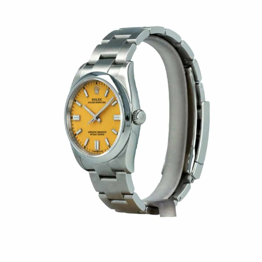 Reptime Rolex Oyster Perpetual 124300 “Orange Dial” Deluxe Clone 1: Bold 858