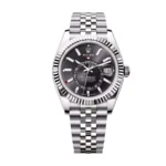 Reptime Rolex Sky-Dweller 326934 “Black Dial Jubilee” Masterpiece Replica FastDry 874