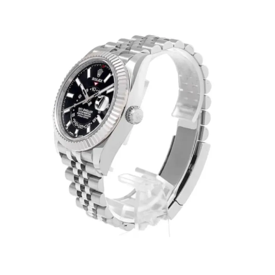 Reptime Rolex Sky-Dweller 326934 “Black Dial Jubilee” Masterpiece Replica FastDry 874