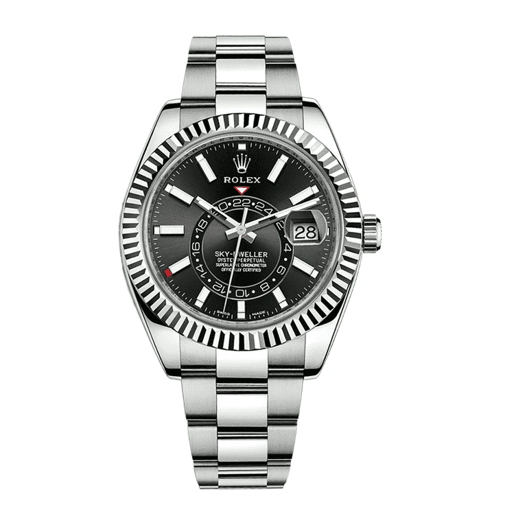 Rolex Sky-Dweller 326934 Black Dial Timepiece Ultra Fine Replica DailyWear 878
