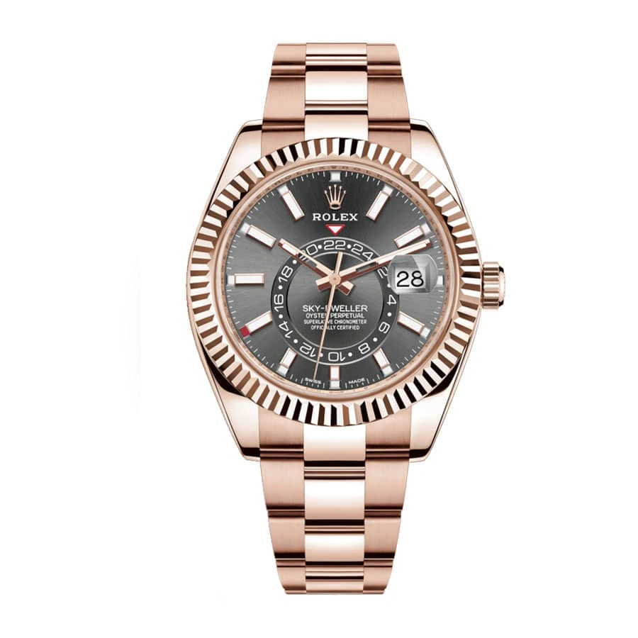 Rolex Sky-Dweller 326935-0007 “Everose Rhodium Dial” Next Level Replica HighPerformance 886