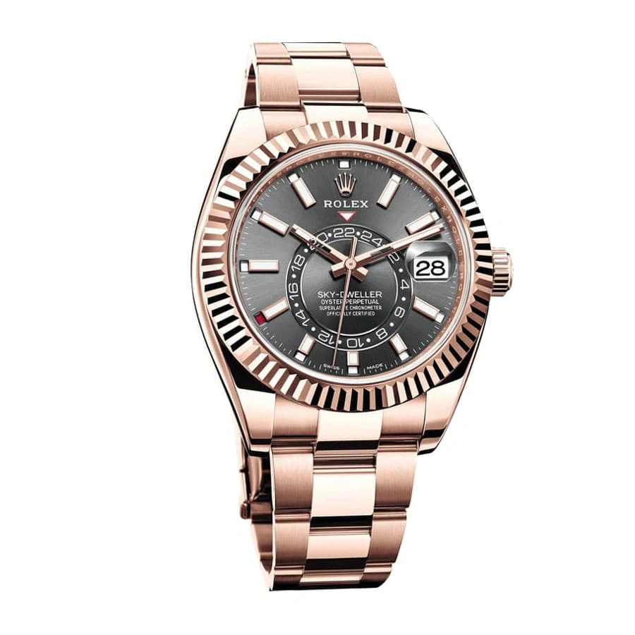 Reptime Rolex Sky-Dweller 326935-0007 “Everose Rhodium Dial” Next Level Replica HighPerformance 886