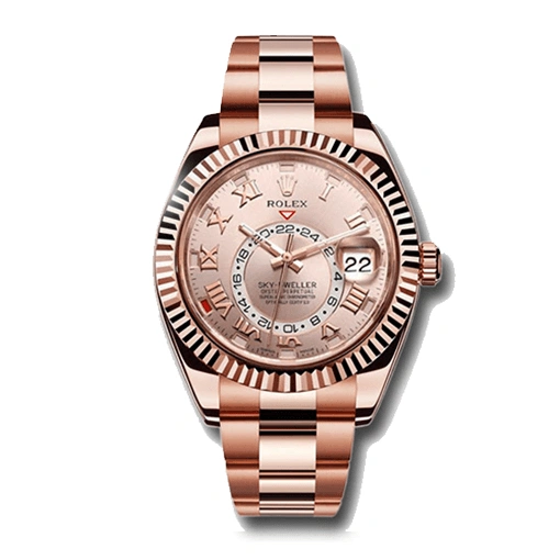 Rolex Sky-Dweller 326935 “Everose Gold” Deluxe Copy Quality GoAnywhere 881