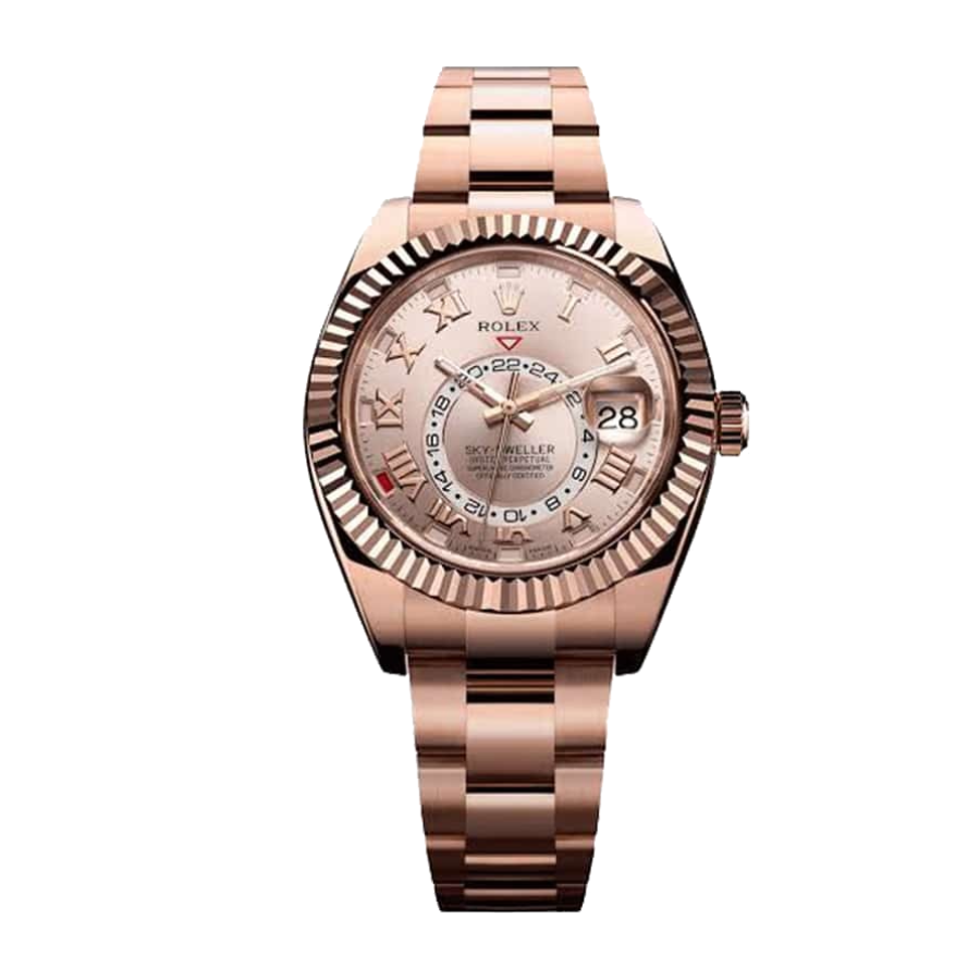 FastDry Rolex Sky-Dweller 326935 “Everose Gold” Handcrafted Replica Edition 882